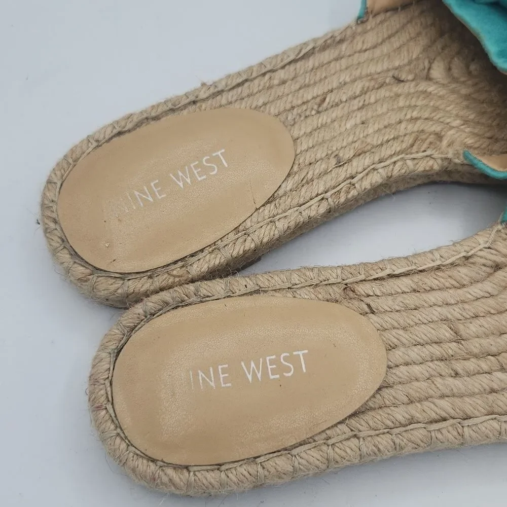 Nine West Espadrilles Bow Slide Sandles